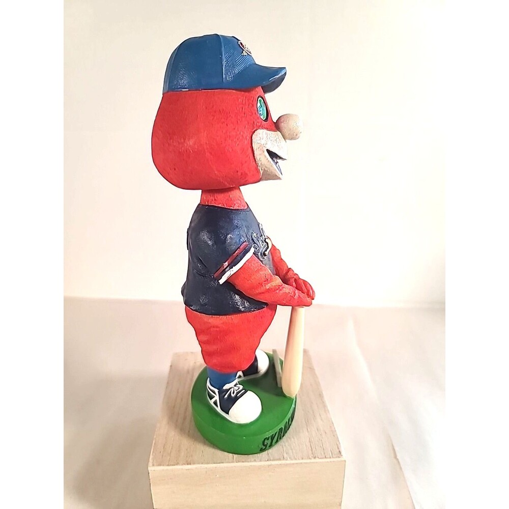 Vintage 2002 SCOOCH Mascot Syracuse Sky Chiefs Mascot Bobblehead in Original Box - Picture 6 of 8